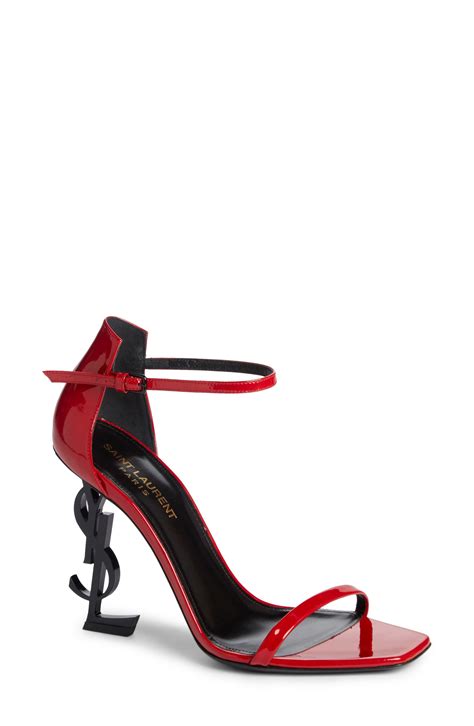 ysl red shoes